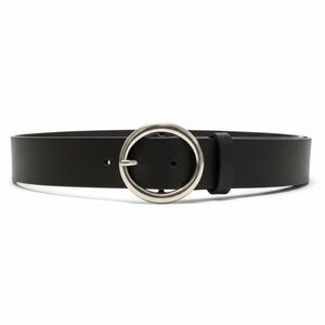 Aritzia Auxiliary Classic Belt In Black / Silver | Size M